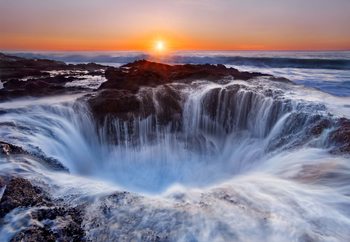 Thor's Well Fototapet