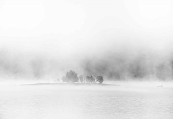 White Lake Fototapet