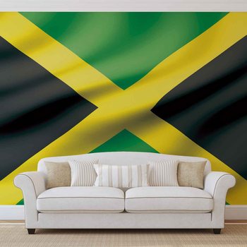 Flag Jamaica Fototapeta