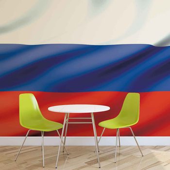 Flag Russia Fototapeta