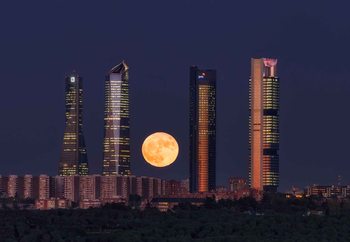 Supermoon Fototapeta