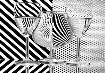 Dots And Stripes Fototapete