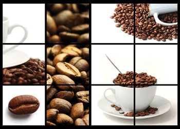 Kaffee Kaffeebohnen Fototapete