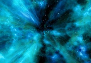 Space Warp Fototapete