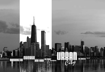 City Skyline Fototapet