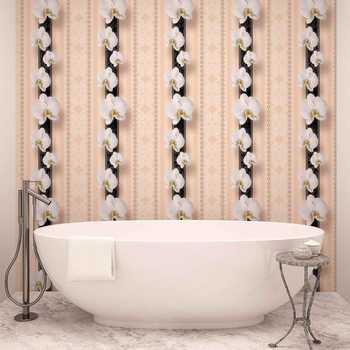 Flowers Floral Pattern Fototapet