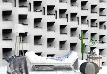 Geometric Facade Fototapet