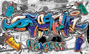 Graffiti Street Art Fototapet