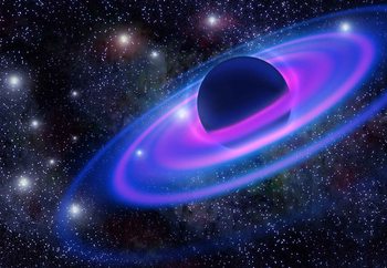 Neon Planet Fototapet