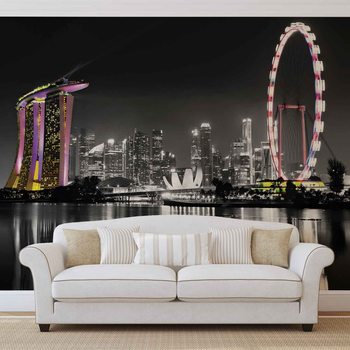 Singapore Skyline Fototapet