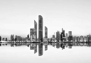 Fototapeta Abu Dhabi Urban Reflection