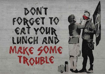 Fototapeta  Banksy Graffiti