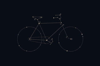 Fototapeta Bike Constellation