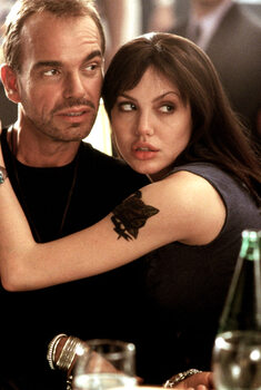Fototapeta Billy Bob Thornton and Angelina Jolie, 1999