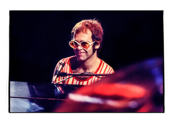 Fototapeta Elton John - Shaw Theatre, London - Feb 20th, 1972