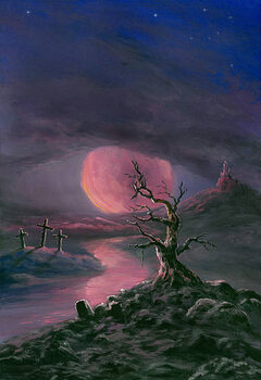 Fototapeta Eye - Moon