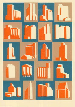 Fototapeta Grain Silos, 2013