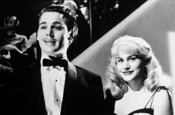 Fototapeta Johnny Depp And Patricia Arquette, Ed Wood 1994