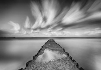 Melancholic Pier Fototapeta