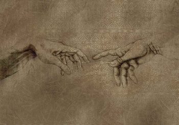 Fototapeta Michaelangelo Stvoření Adama