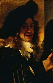 Fototapeta Musician, detail from The Procuress