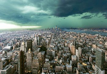 Fototapeta New York Under Storm