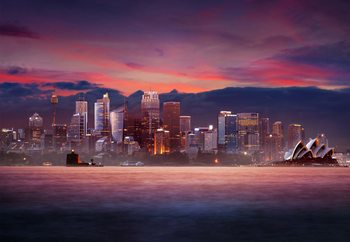 Fototapeta Pink City