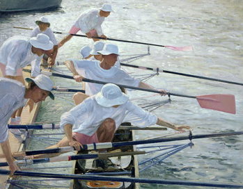 Fototapeta Securing Oars, Henley