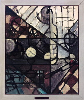 Fototapeta The bottle of Bordeaux