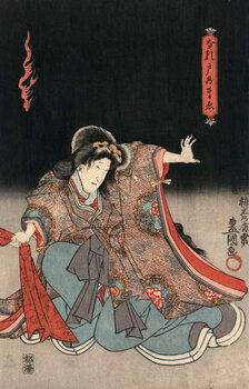 Fototapeta Ukiyo-e Print of an Actor in a Female Role by Kunisada