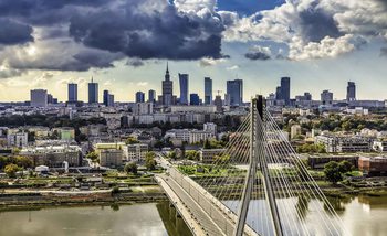 Widok na Most Brookliński Fototapeta