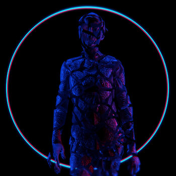 Sticker Fractured Figure,  c.2015-2025