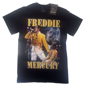 T-skjorte Freddie Mercury - Live