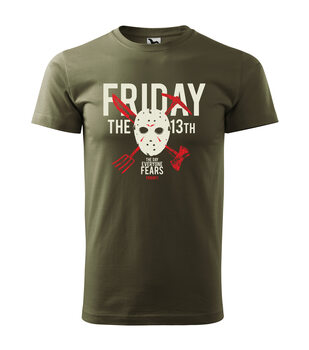 Tričko Friday the 13th - The Day Everyone Fears