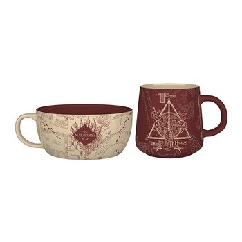 Frokostsett Harry Potter - Marauder's Map
