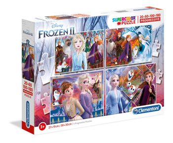 Puslespil Frozen 2 - Characters