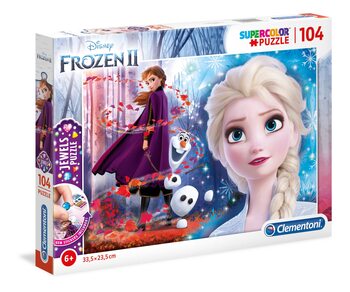 Puslespill Frozen 2 - Elsa & Anna