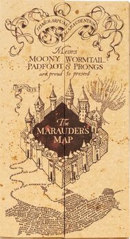 Harry Potter - Mapa Marauder