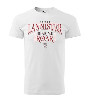 Tričko Game of Thrones - House Lannister Quote