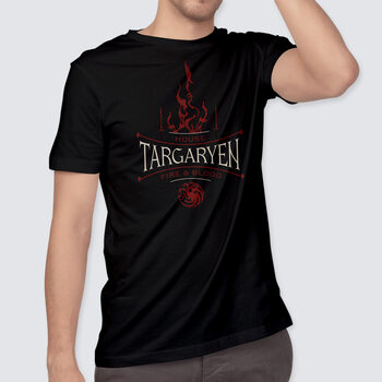 T-skjorte Game of Thrones - House Targaryen