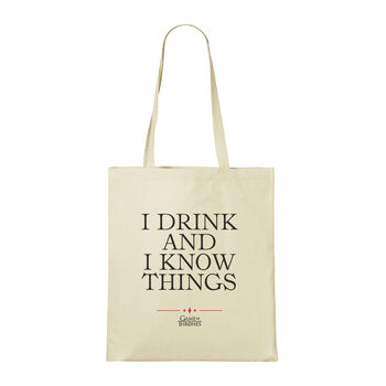 Borsa Game of Thrones - I Drink and I Know Things