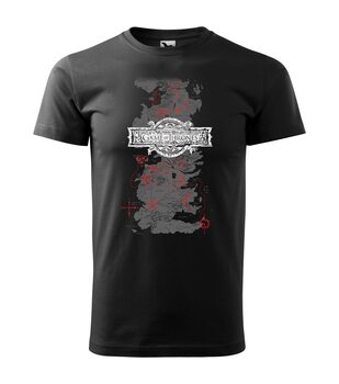 Tricou Game of Thrones - Map of Westeross