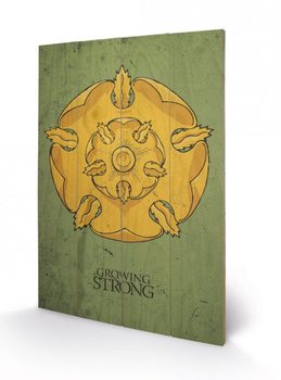 Bild auf Holz Game of Thrones - Tyrell