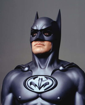 Quadro su tela George Clooney , Batman And Robin 1997