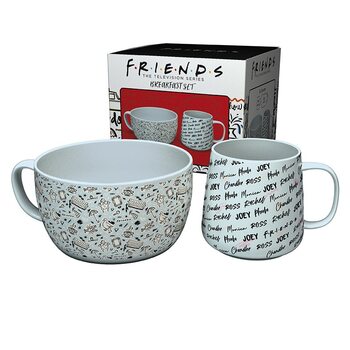Подаръчен комплект Friends - Doodle