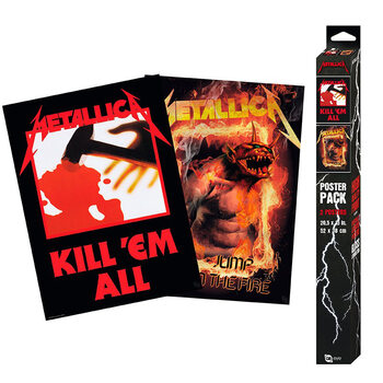 Zestaw upominkowy Metallica - Kill'Em All/Fire Guy