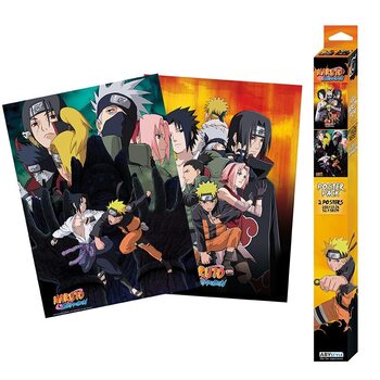 Geschenkeset Naruto Shippuden - Ninjas