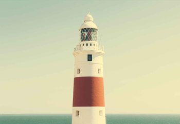 Glasbilder  Lighthouse By The Sea