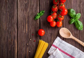 Принт стъкло  Simple Pasta