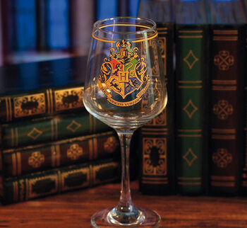 Glass Harry Potter - Hogwarts Crest